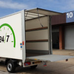 AB247 Delivery Luton Van Rear